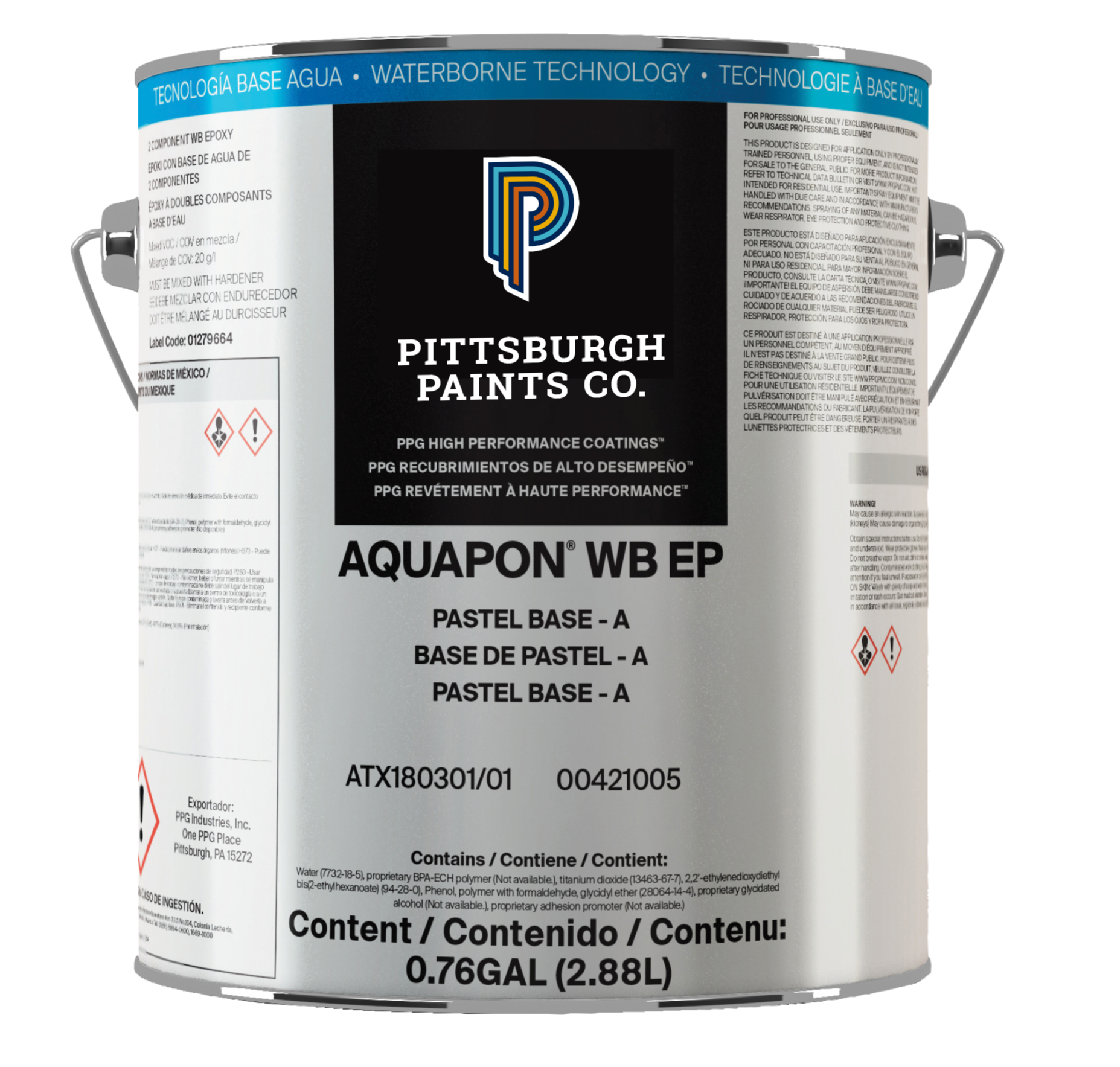 AQUAPON WB EP / PINTURA EPOXICA BASE AGUA